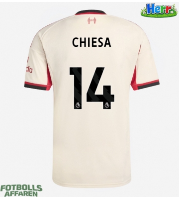 Liverpool Federico Chiesa #14 Bortatröja 2025-26 Kortärmad